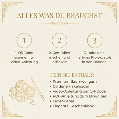 Häkelset Handtasche